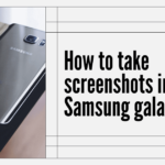 How to take screenshots in Samsung galaxy a12